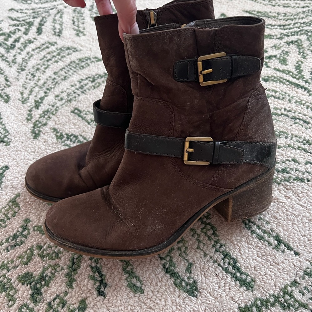 Franco Sarto leather boots